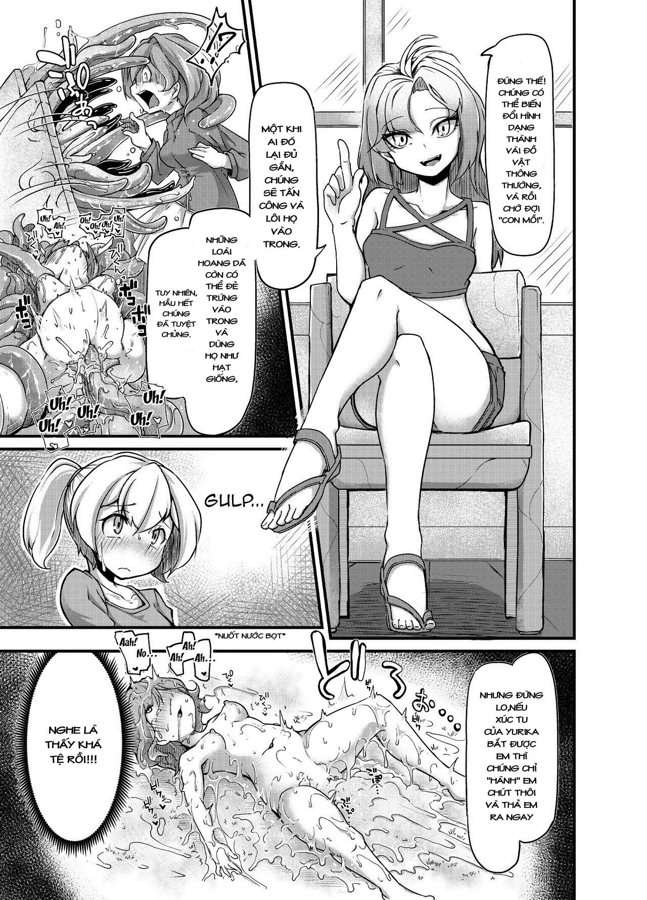 HentaiVN.net - Ảnh 15 - Anata no Machi no Shokushuyasan 2 [Your Neighborhood Tentacle Shop 2] - Chap 1