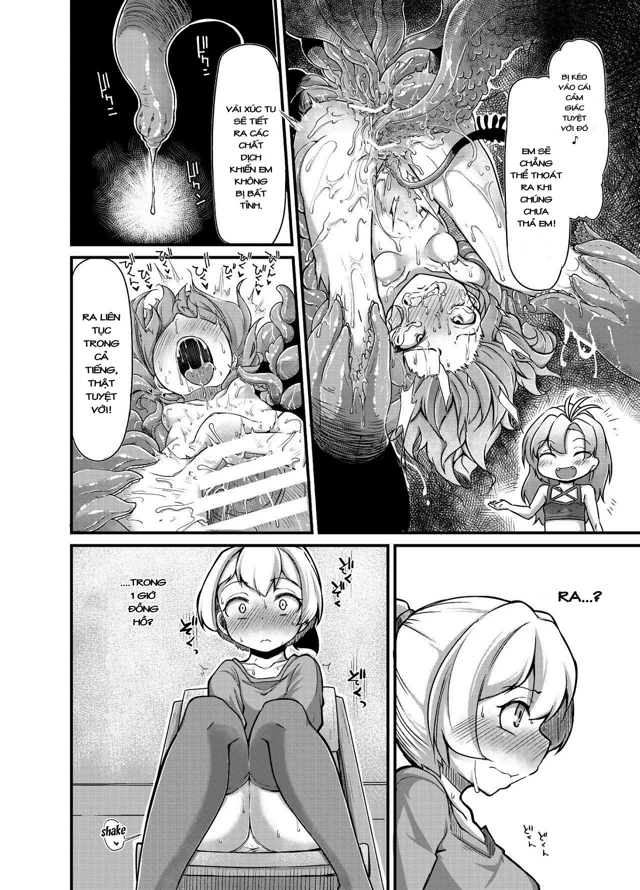 HentaiVN.net - Ảnh 16 - Anata no Machi no Shokushuyasan 2 [Your Neighborhood Tentacle Shop 2] - Chap 1