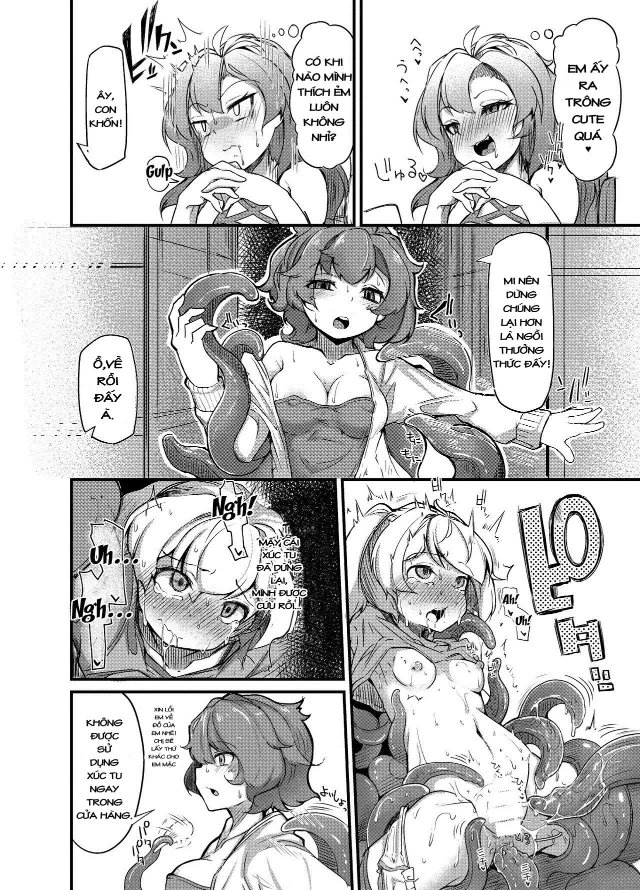 HentaiVN.net - Ảnh 26 - Anata no Machi no Shokushuyasan 2 [Your Neighborhood Tentacle Shop 2] - Chap 1