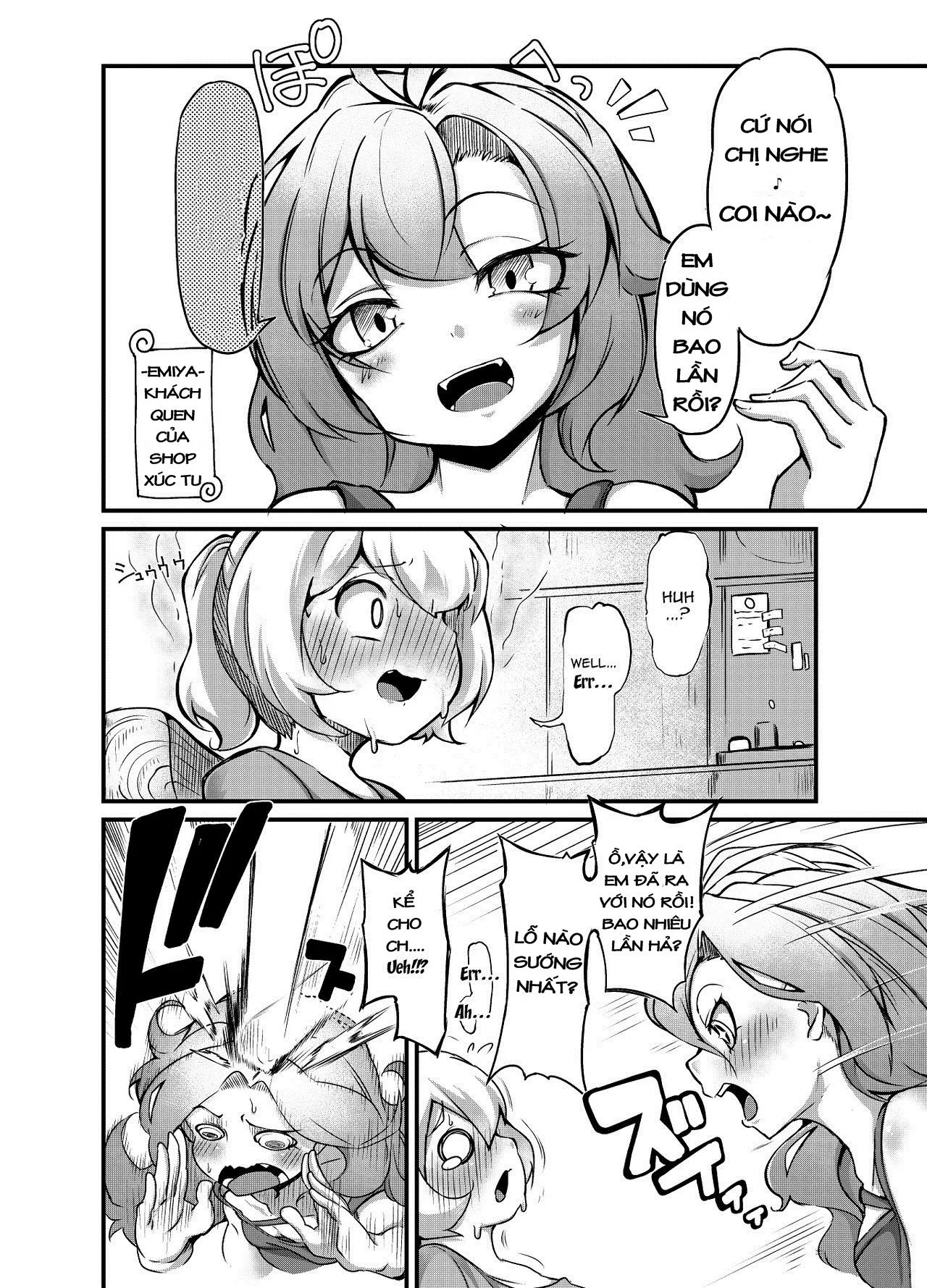 HentaiVN.net - Ảnh 8 - Anata no Machi no Shokushuyasan 2 [Your Neighborhood Tentacle Shop 2] - Chap 1