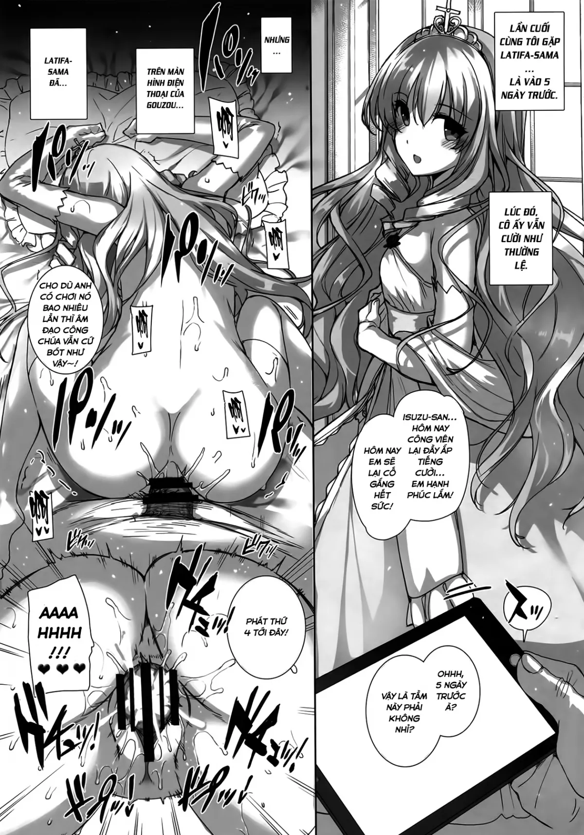 HentaiVN.net - Ảnh 22 - Aijin Keiyaku ROYALGUARD ♥ PRINCESS (Amagi Brilliant Park) - Chap 1