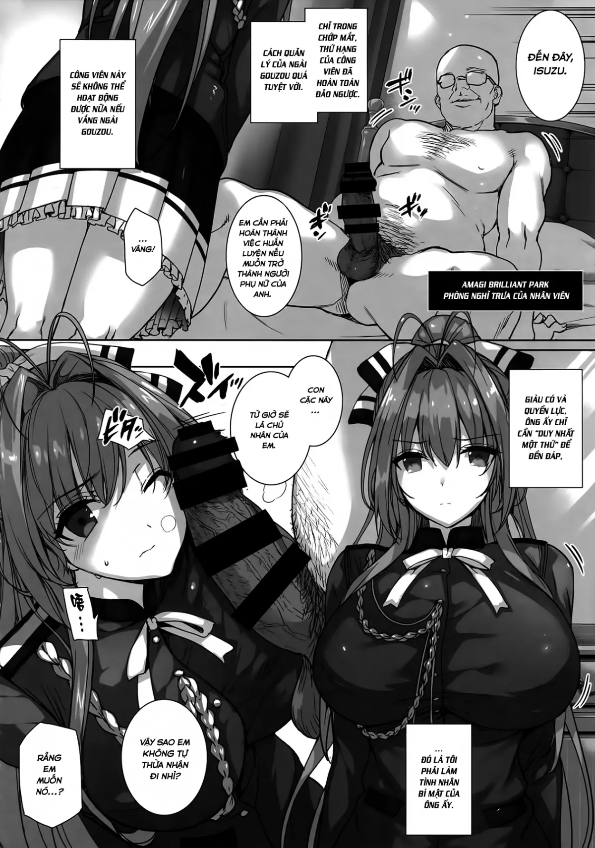 HentaiVN.net - Ảnh 5 - Aijin Keiyaku ROYALGUARD ♥ PRINCESS (Amagi Brilliant Park) - Chap 1