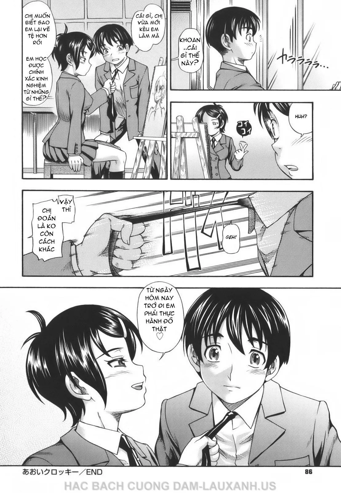 HentaiVN.net - Ảnh 24 - Soushisouai Note - Chap 3