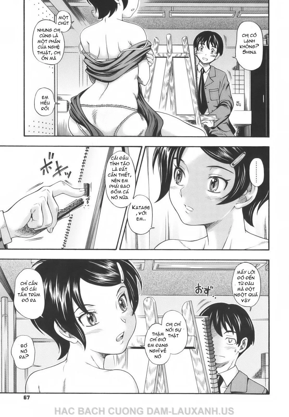 HentaiVN.net - Ảnh 6 - Soushisouai Note - Chap 3