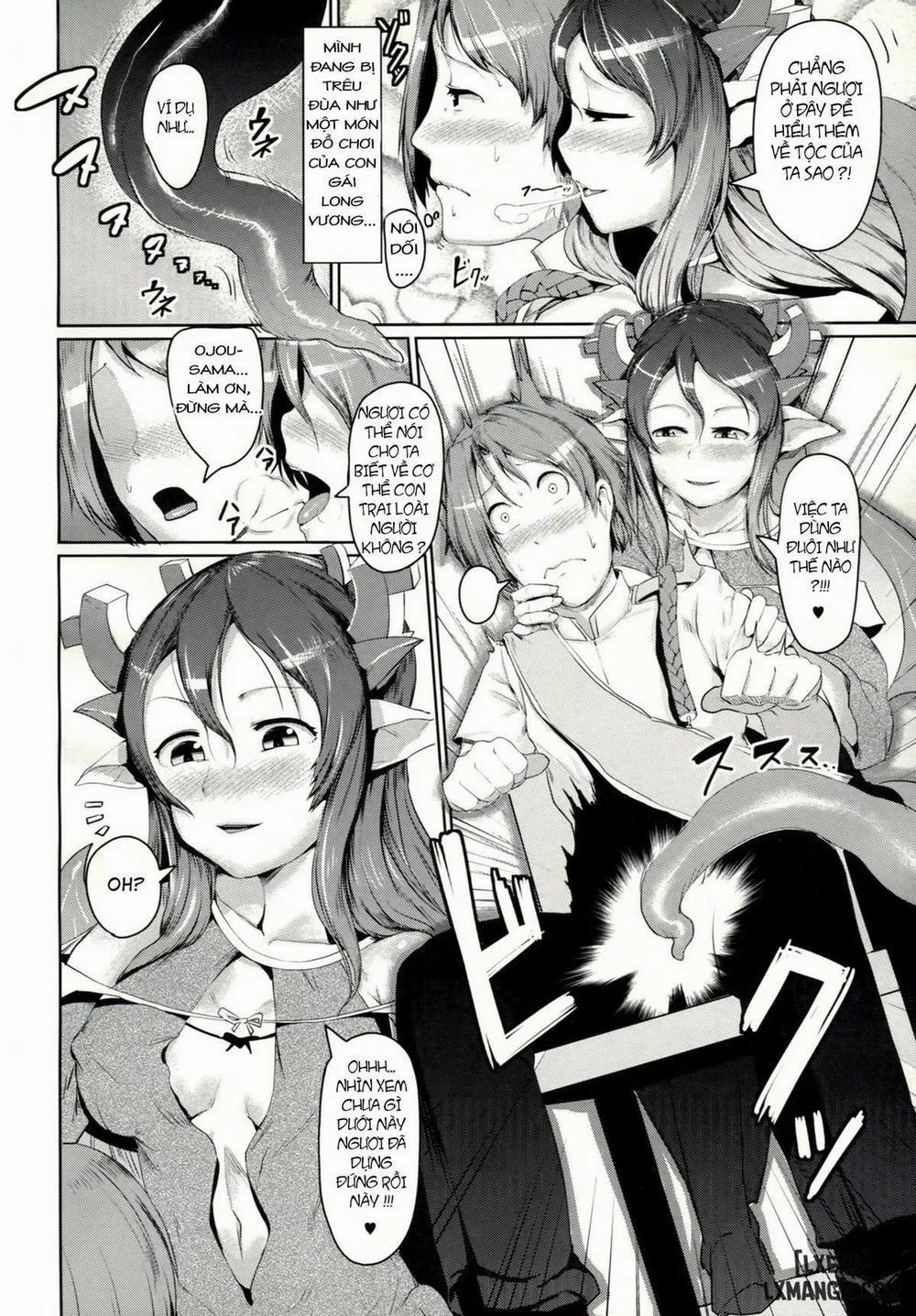 HentaiVN.net - Ảnh 5 - Karyuu Koujo Wa Kimagure Ni!! - Chap 1