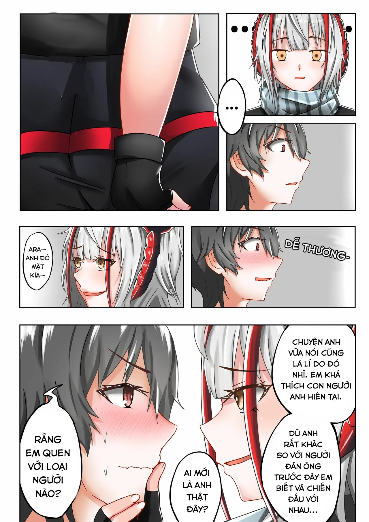 HentaiVN.net - Ảnh 7 - Cô gái ác quỷ ấy cũng là người tôi yêu. (Arknights) [The one who is evil is also the one you love] - Chap 1