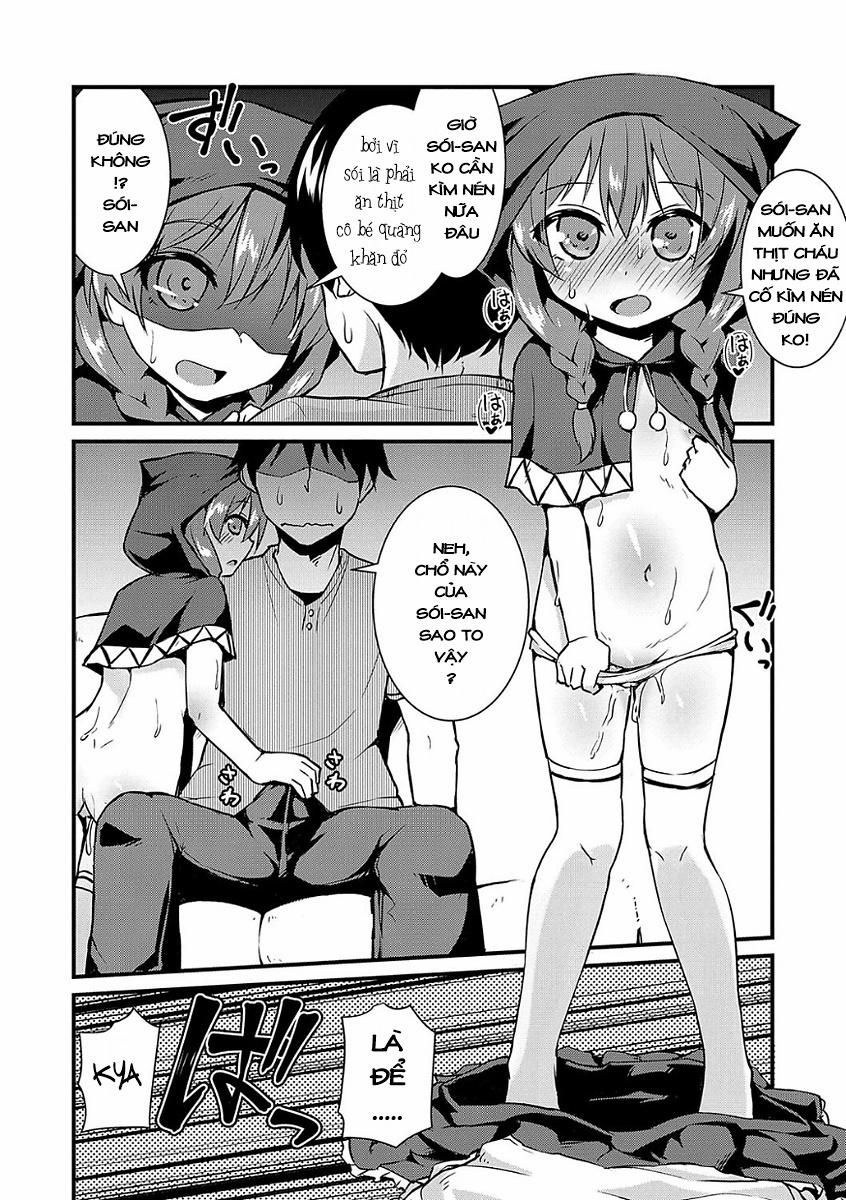 HentaiVN.net - Ảnh 11 - [Loli] Cô bé quàng khăn đỏ [Aka no Yuuwaku] - Chap 1