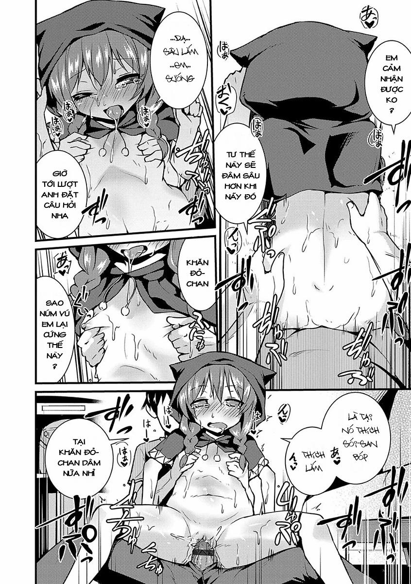 HentaiVN.net - Ảnh 17 - [Loli] Cô bé quàng khăn đỏ [Aka no Yuuwaku] - Chap 1