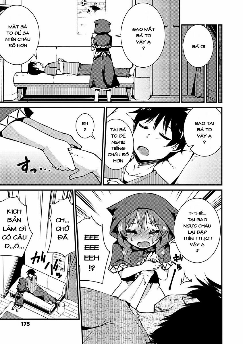 HentaiVN.net - Ảnh 6 - [Loli] Cô bé quàng khăn đỏ [Aka no Yuuwaku] - Chap 1
