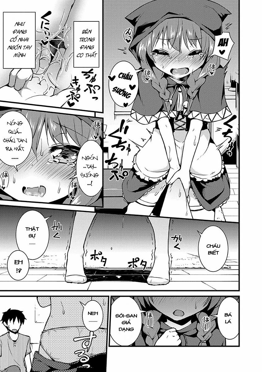 HentaiVN.net - Ảnh 10 - [Loli] Cô bé quàng khăn đỏ [Aka no Yuuwaku] - Chap 1