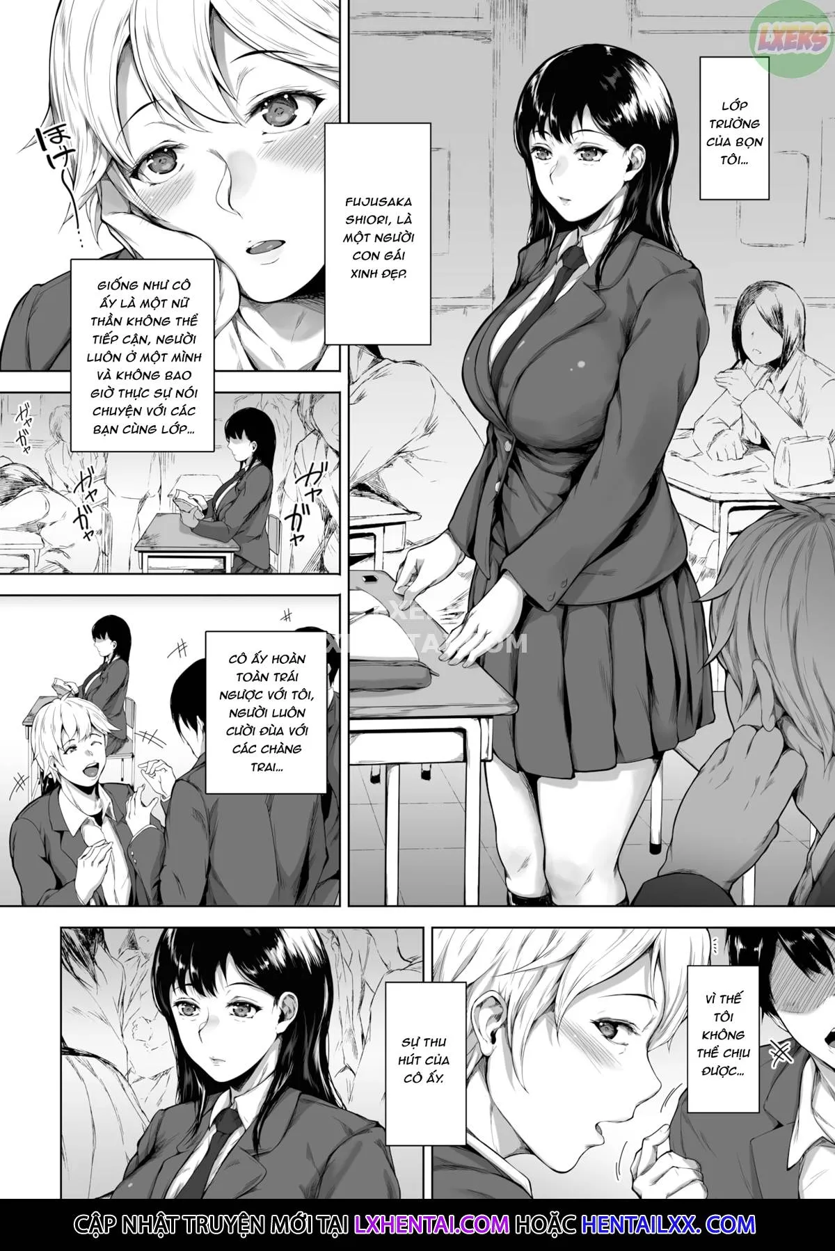 HentaiVN.net - Ảnh 6 - Bộ mặt thật của lớp trưởng - Chap 1