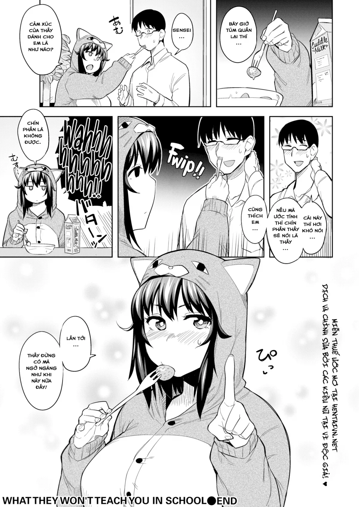 HentaiVN.net - Ảnh 21 - Ý Trời Bảo Thầy Dạy Em Về Sinh Lý! [What They Don't Teach You in School] - Chap 1