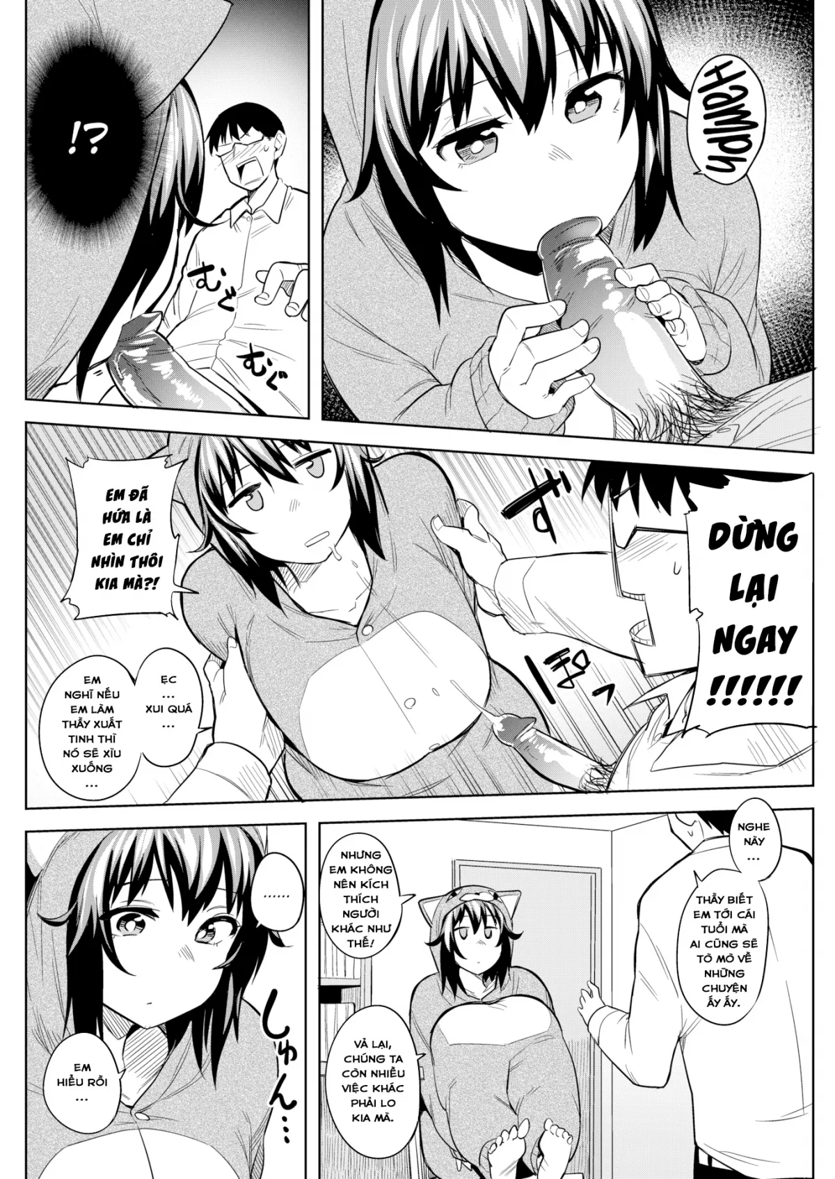 HentaiVN.net - Ảnh 7 - Ý Trời Bảo Thầy Dạy Em Về Sinh Lý! [What They Don't Teach You in School] - Chap 1
