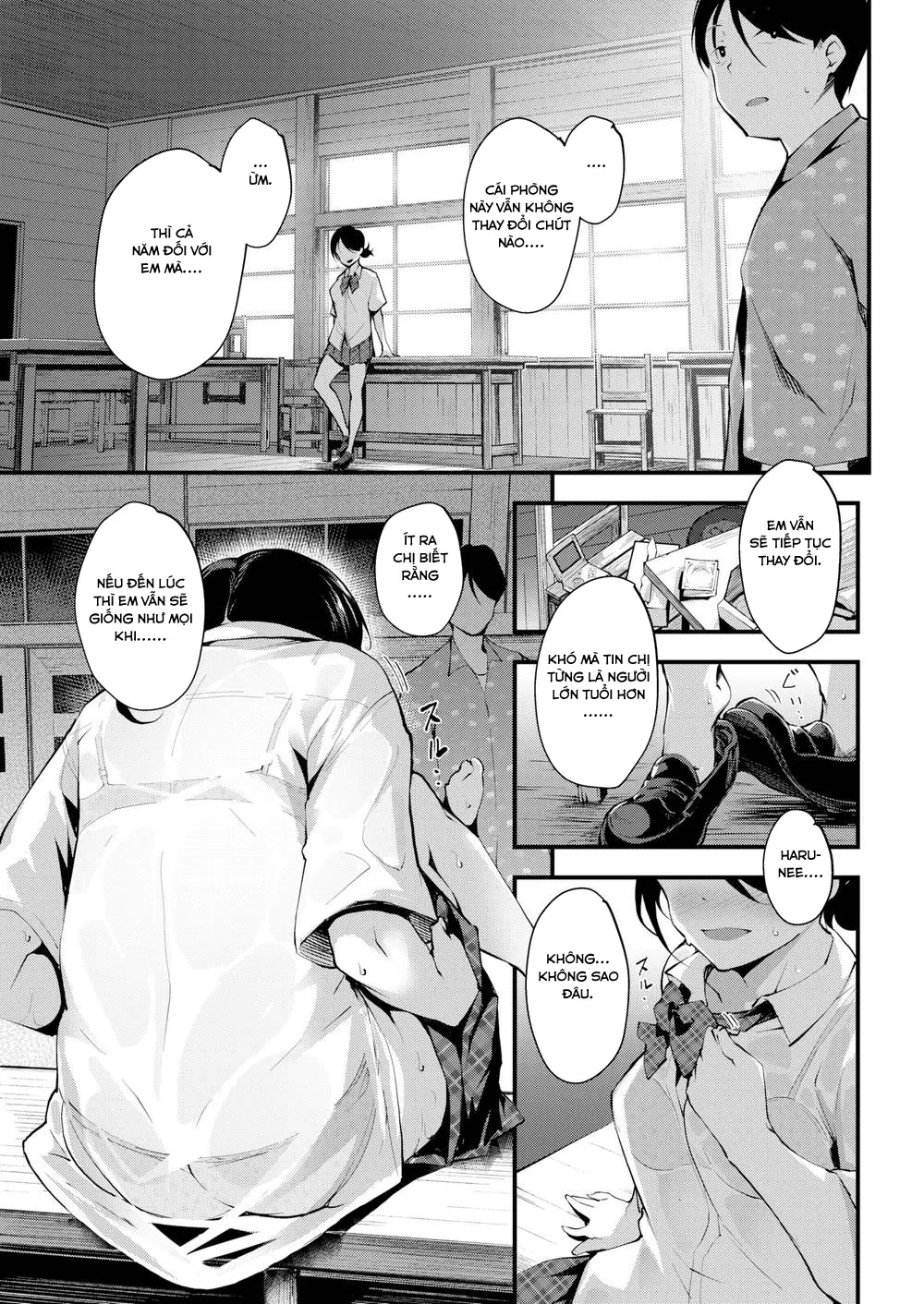 HentaiVN.net - Ảnh 8 - Mùa hè năm ấy [Haruka's Garden; Khu vườn của Haruka] - Chap 1