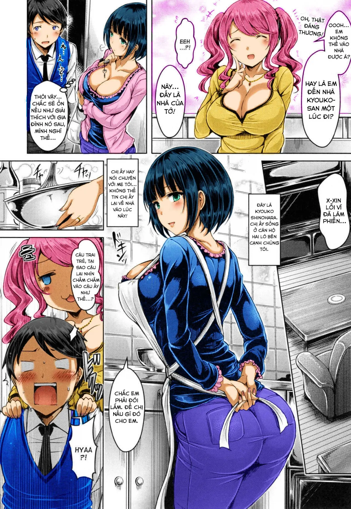 HentaiVN.net - Ảnh 4 - Horoyoi Cherry-Pick [Tipsy Cherry Pick] - Chap 1