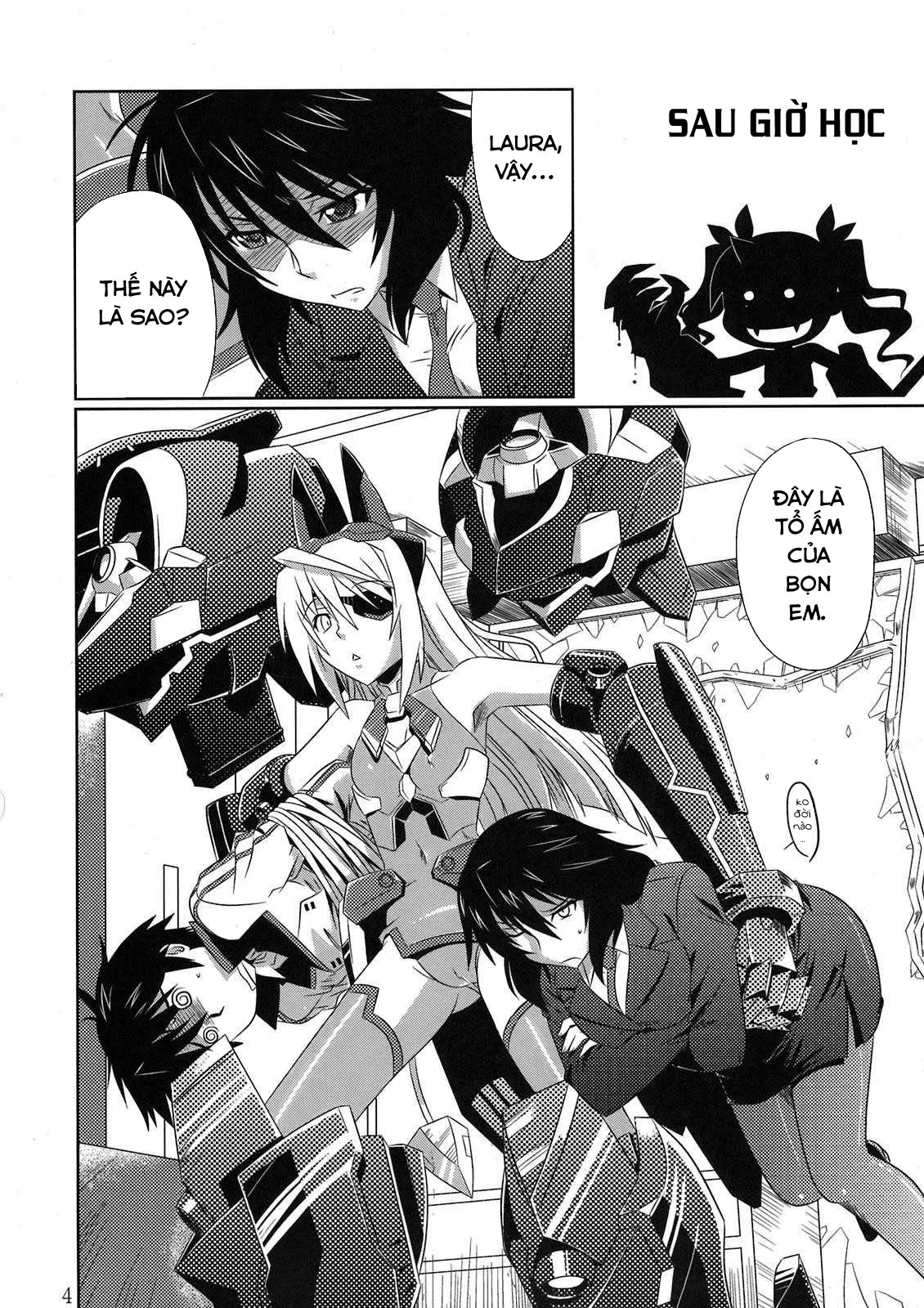 HentaiVN.net - Ảnh 3 - Incest Strategy (Infinite Stratos) - Chap 1