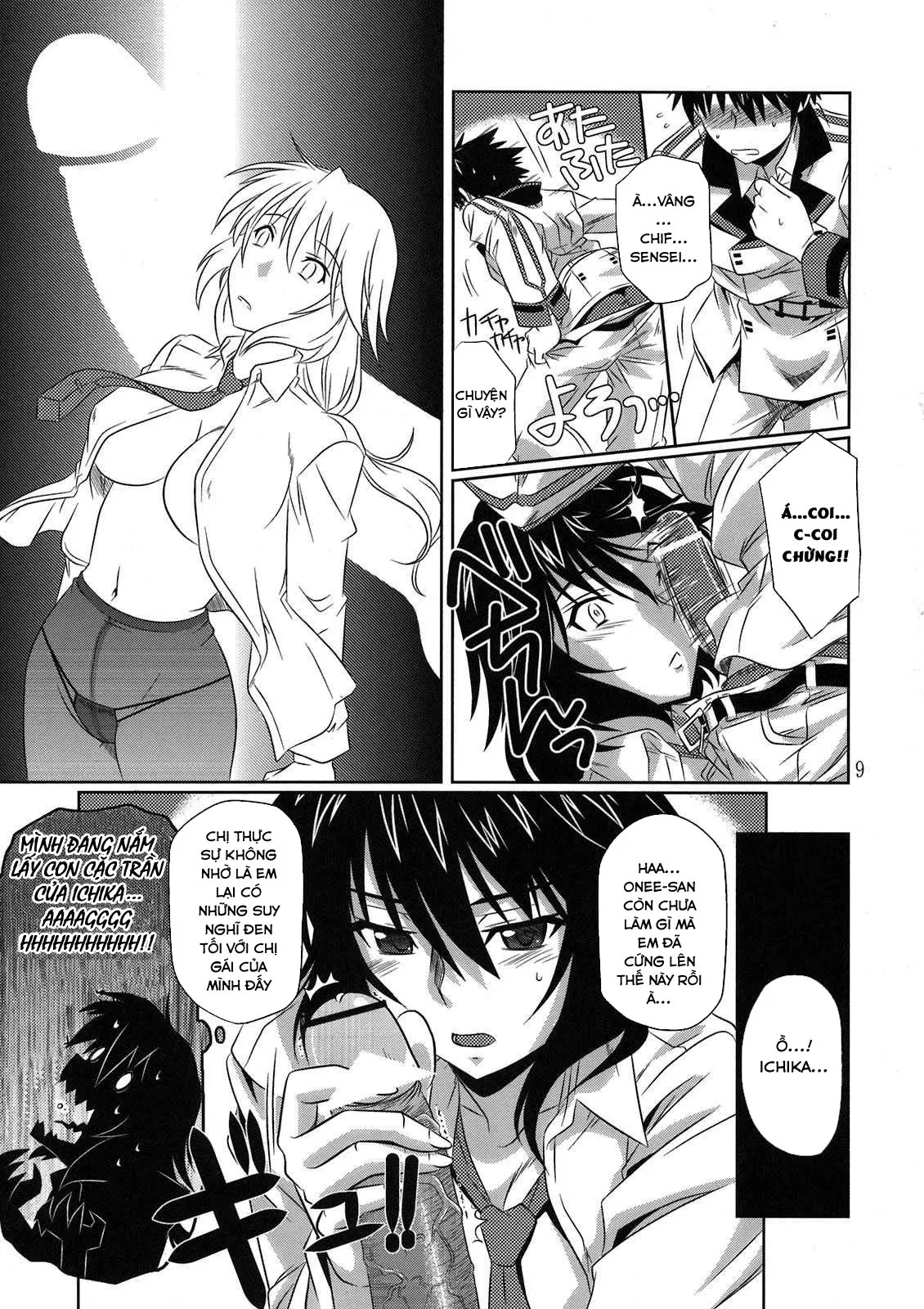 HentaiVN.net - Ảnh 8 - Incest Strategy (Infinite Stratos) - Chap 1