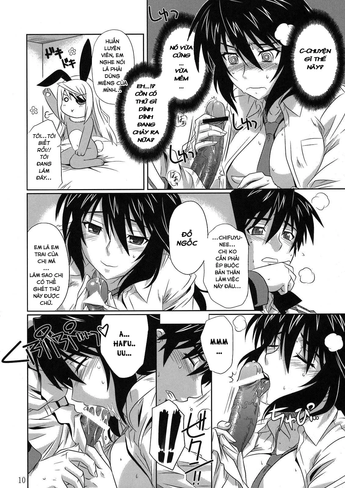 HentaiVN.net - Ảnh 9 - Incest Strategy (Infinite Stratos) - Chap 1