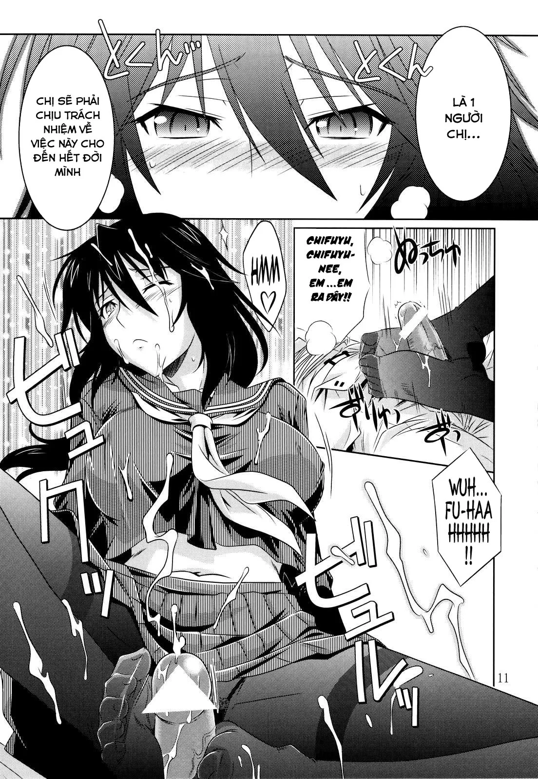 HentaiVN.net - Ảnh 10 - Incest Strategy (Infinite Stratos) - Chap 2