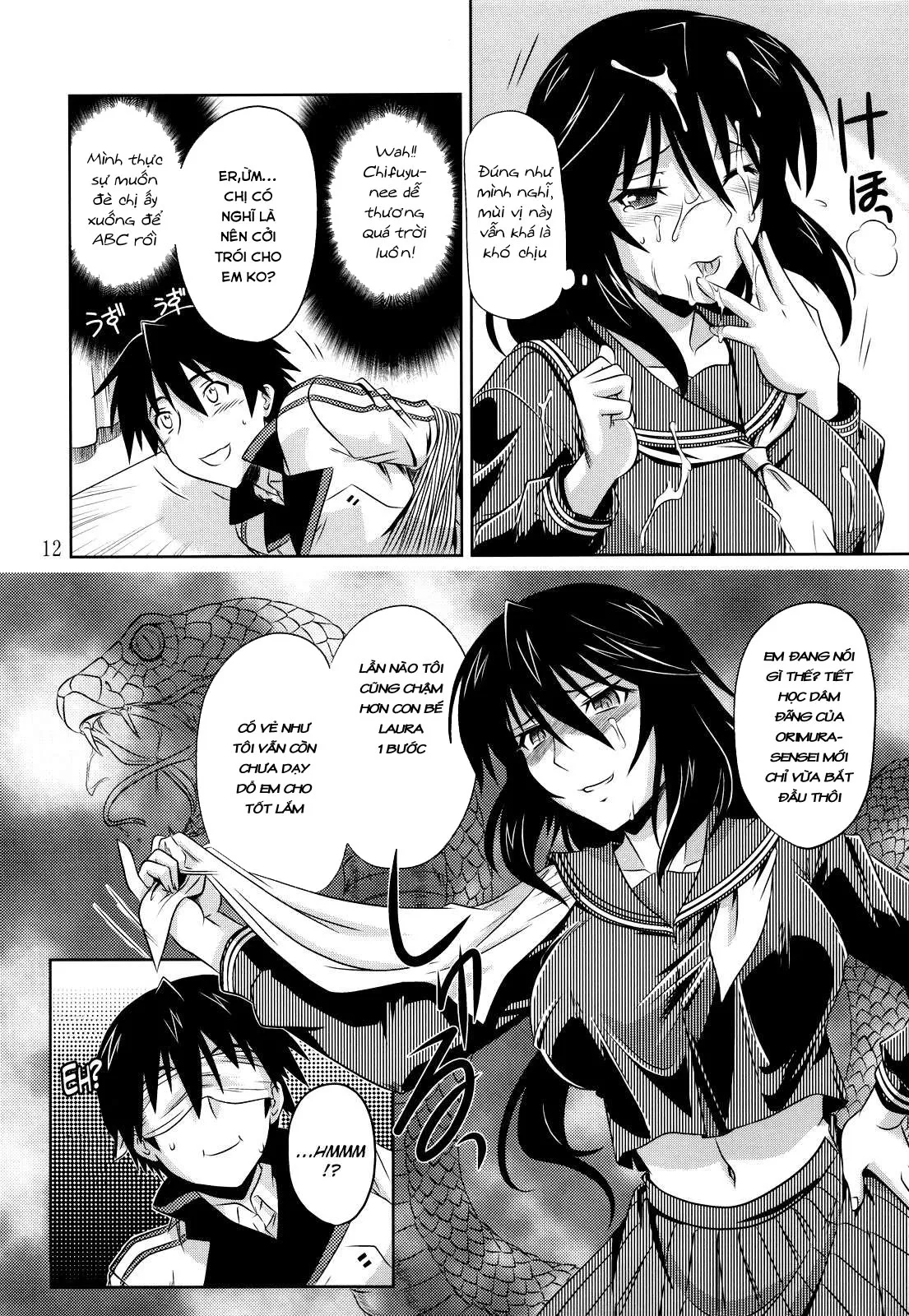 HentaiVN.net - Ảnh 11 - Incest Strategy (Infinite Stratos) - Chap 2