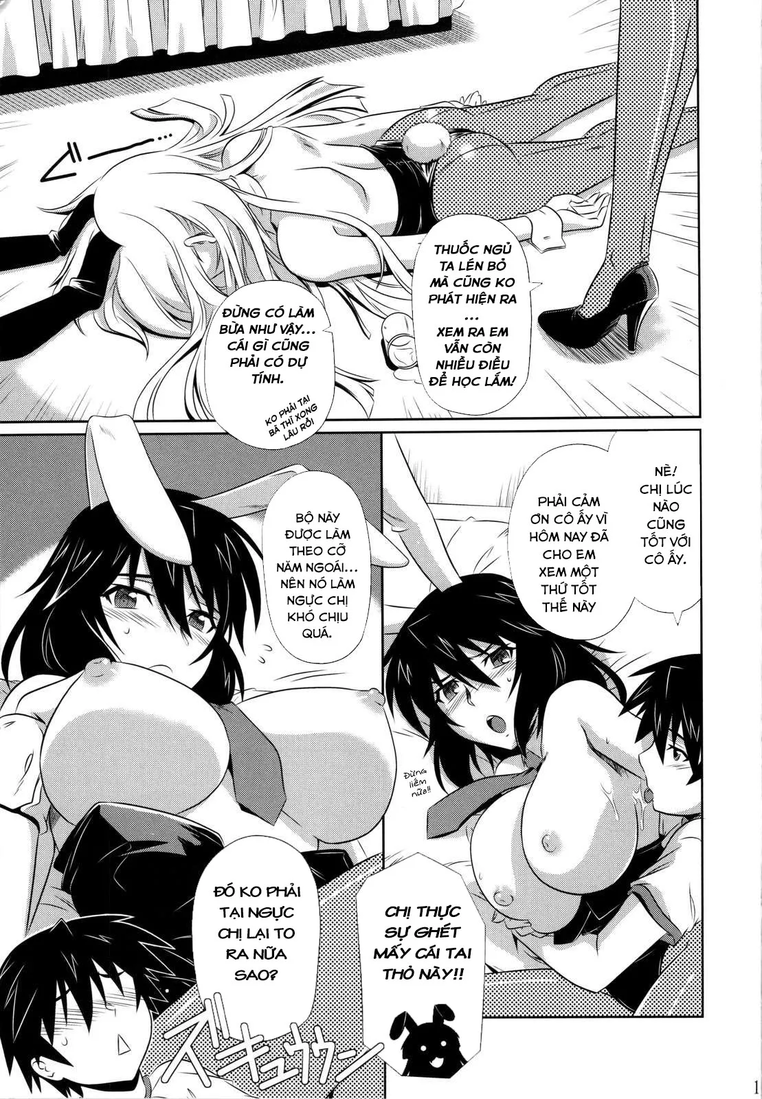 HentaiVN.net - Ảnh 10 - Incest Strategy (Infinite Stratos) - Chap 3
