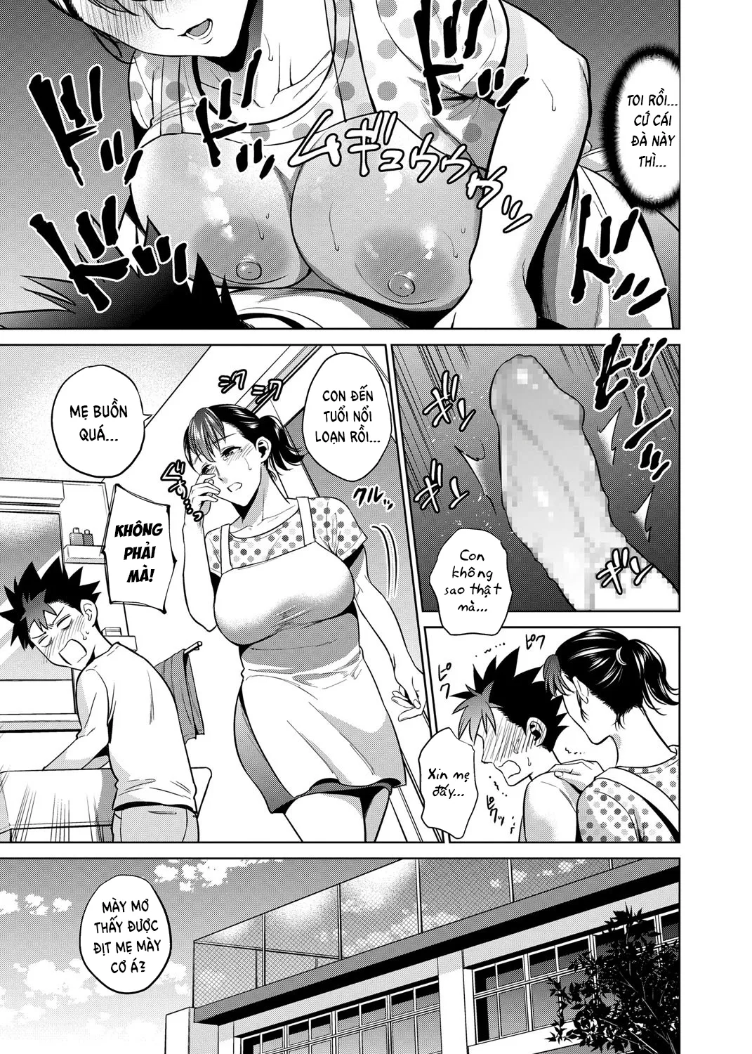 HentaiVN.net - Ảnh 6 - The Day I Had a Wet Dream About Mother - Chap 1