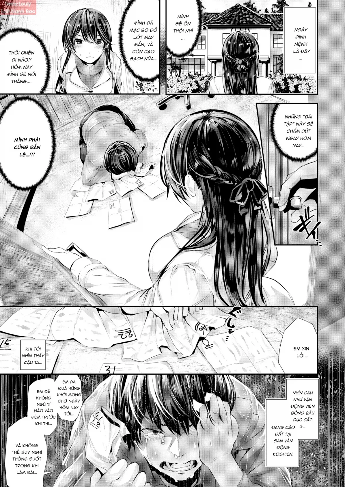 HentaiVN.net - Ảnh 8 - Challenge Yourself, Tit Student! - Chap 1