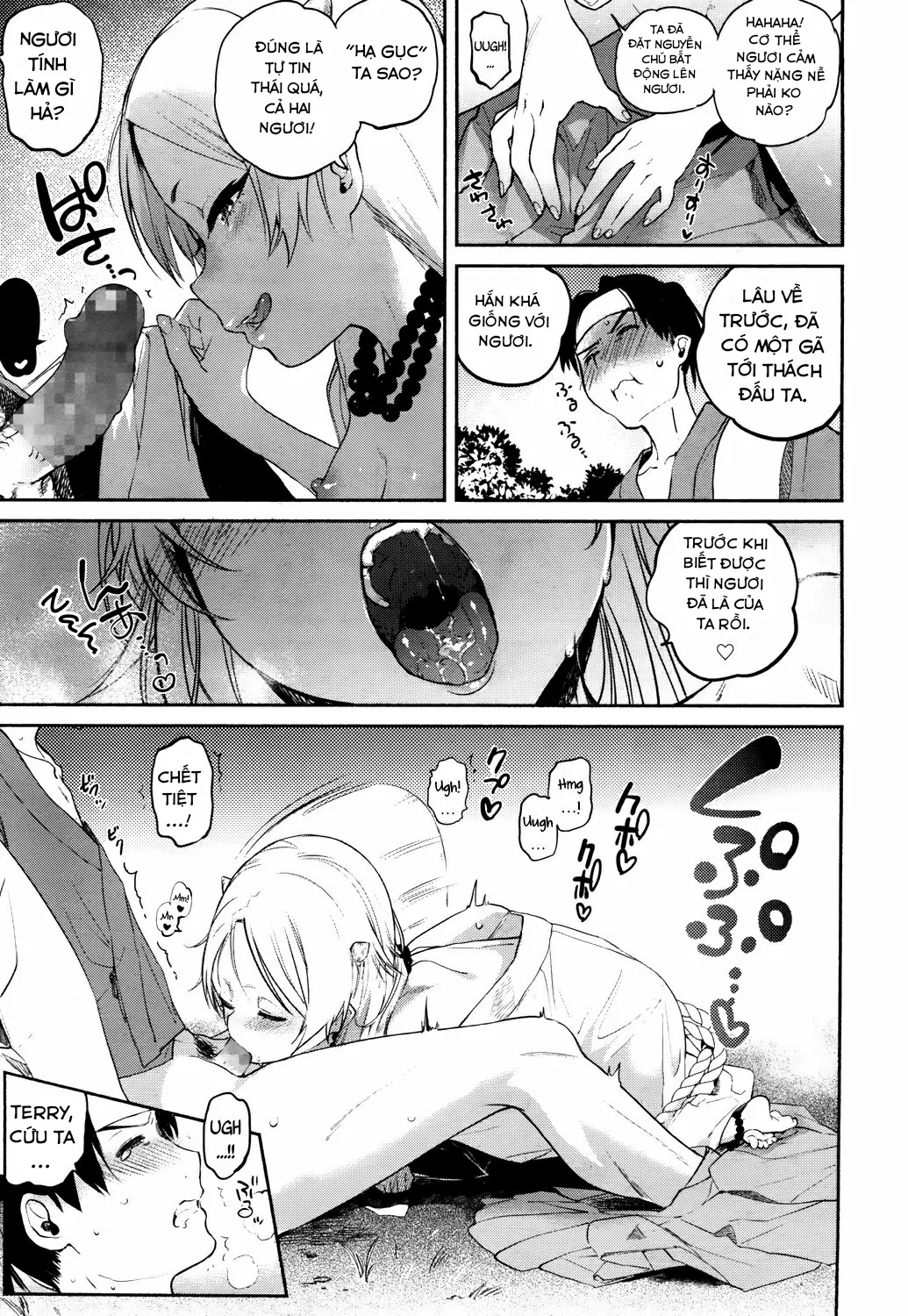 HentaiVN.net - Ảnh 11 - Sự tích Lão Bà Loli [Chương Diệt Qủy] [Nihon Lolibabaa Banashi ~Oni Taiji Hen~; 日本ロリババア話～鬼退治編 (永遠娘 参)] - Chap 1