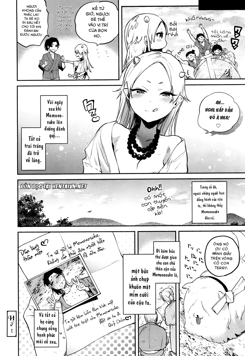 HentaiVN.net - Ảnh 22 - Sự tích Lão Bà Loli [Chương Diệt Qủy] [Nihon Lolibabaa Banashi ~Oni Taiji Hen~; 日本ロリババア話～鬼退治編 (永遠娘 参)] - Chap 1