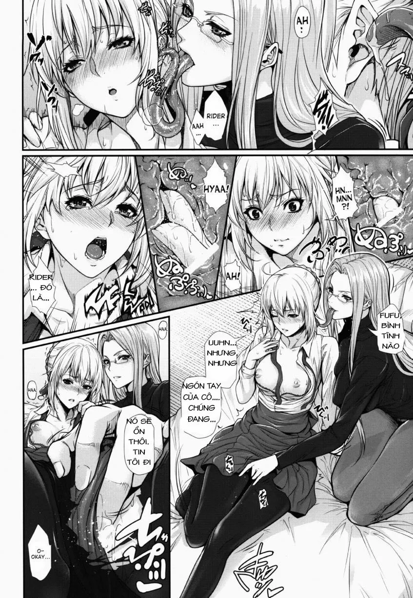 HentaiVN.net - Ảnh 3 - Shirou-Kun Harem!! Servant Hen (Fate Hollow Ataraxia, Fate Stay Night) - Chap 1