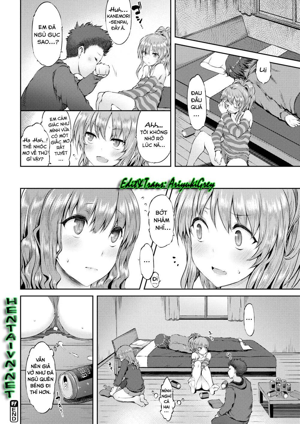 HentaiVN.net - Ảnh 17 - Pretend Sleep Game [Trò Chơi Giả Vờ Ngủ] - Chap 1
