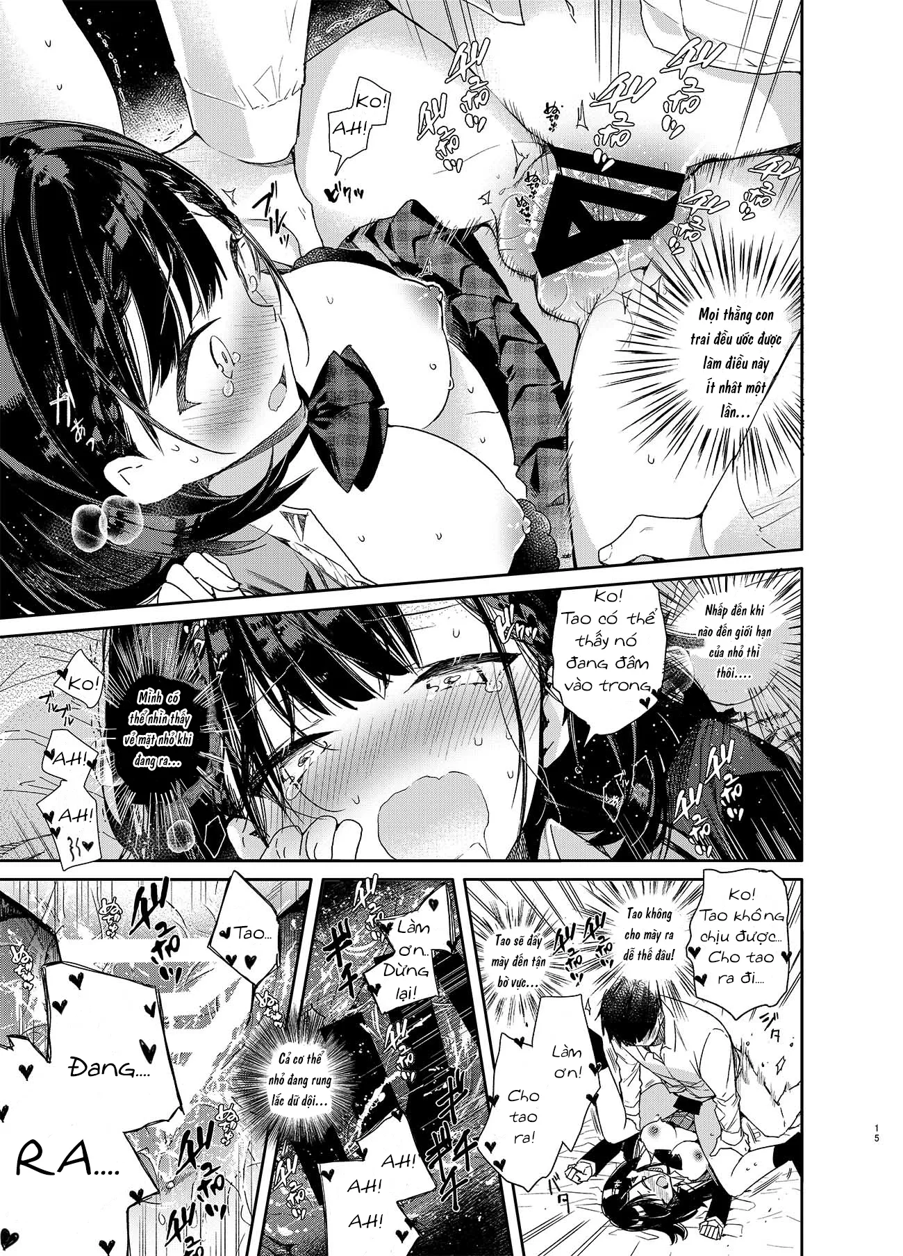 HentaiVN.net - Ảnh 16 - Cô bạn thuở nhỏ giả vờ làm đĩ của tôi [Jishou Bitch (Uso) no Osananajimi ni Tekagen Nashi Ecchi] - Chap 1
