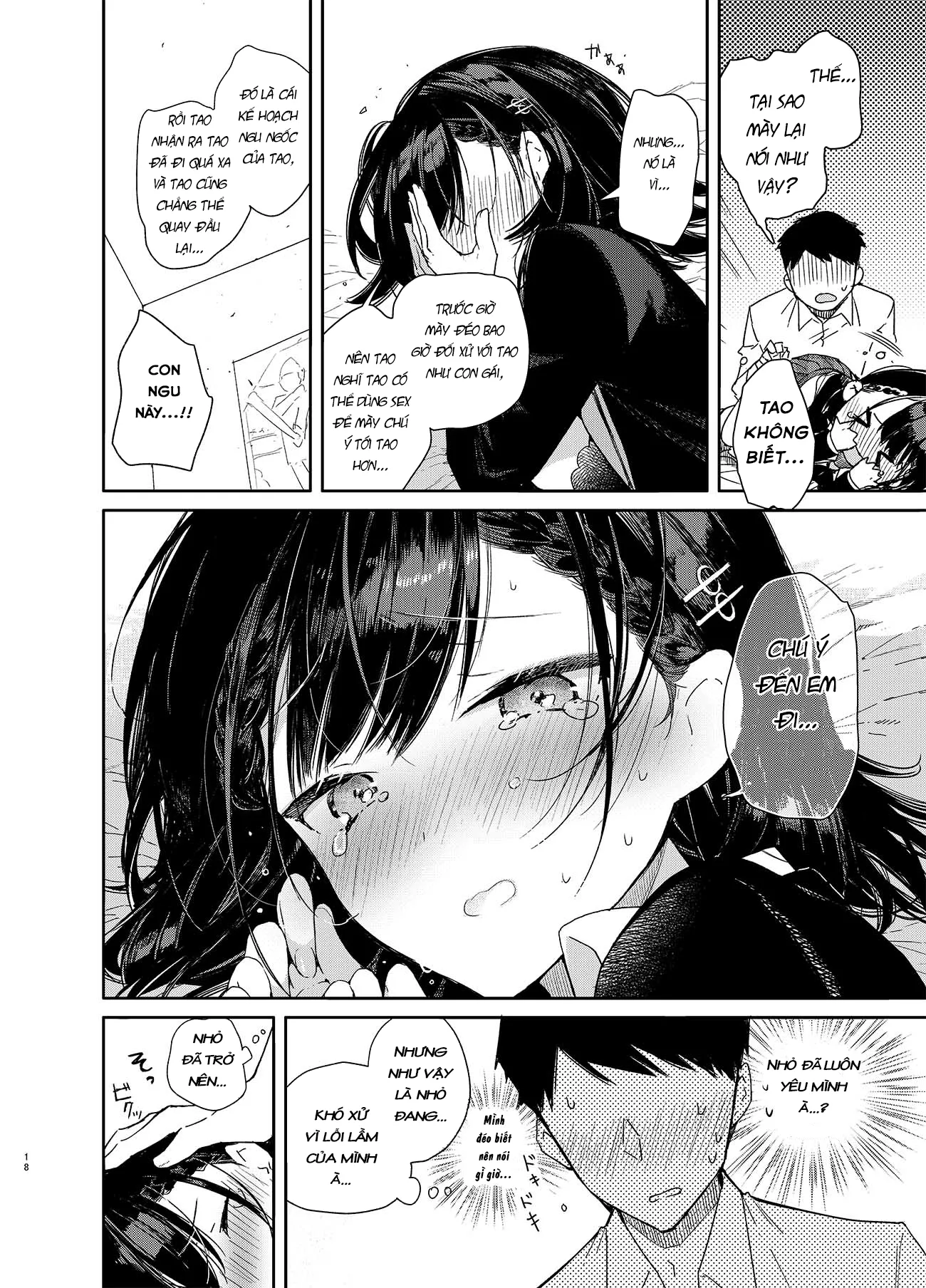HentaiVN.net - Ảnh 19 - Cô bạn thuở nhỏ giả vờ làm đĩ của tôi [Jishou Bitch (Uso) no Osananajimi ni Tekagen Nashi Ecchi] - Chap 1