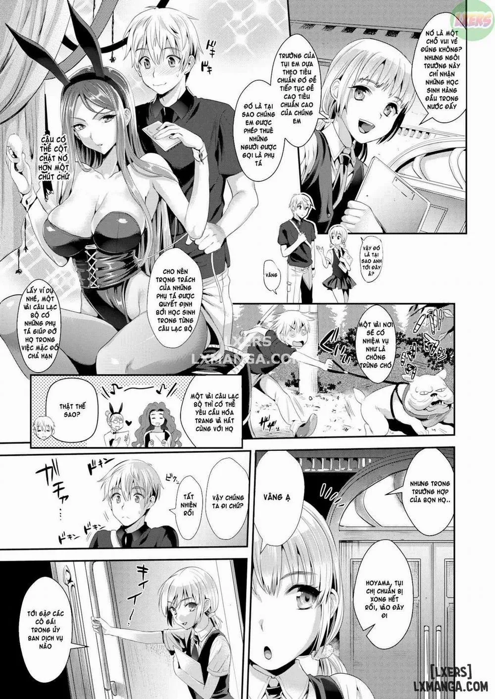 HentaiVN.net - Ảnh 5 - Welcome to Bunny Academy - Chap 1