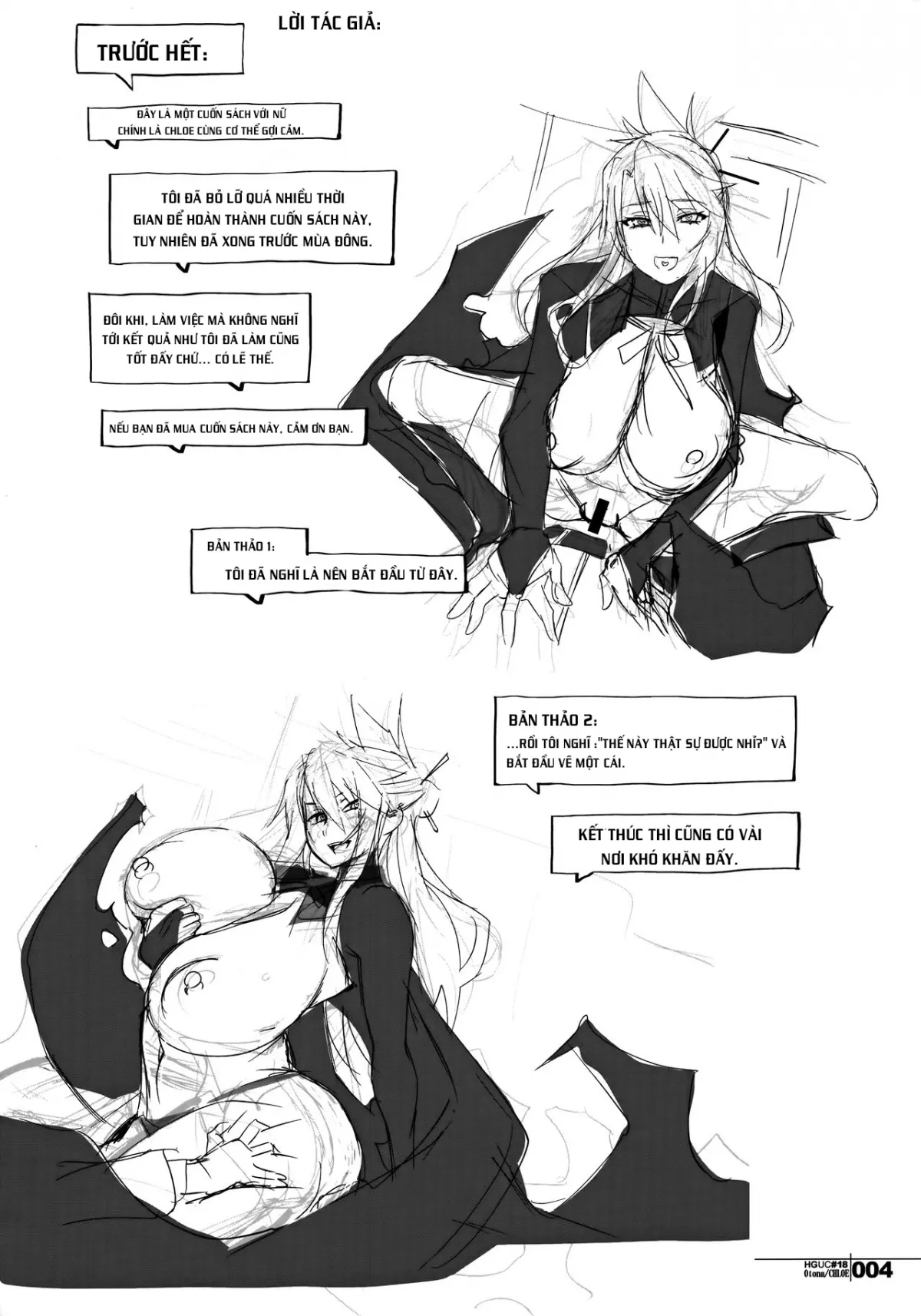 HentaiVN.net - Ảnh 6 - Chloe trưởng thành. [HGUC#18 Otona/CHLOE; Adult Chloe] - Chap 1