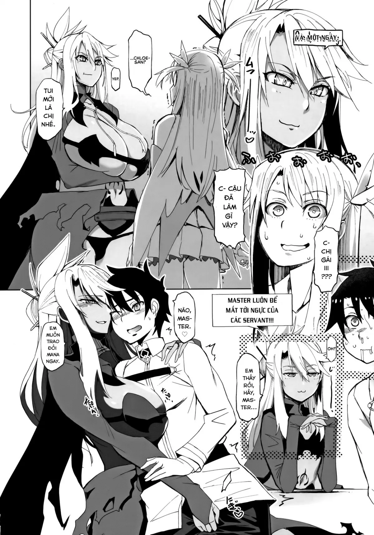 HentaiVN.net - Ảnh 8 - Chloe trưởng thành. [HGUC#18 Otona/CHLOE; Adult Chloe] - Chap 1
