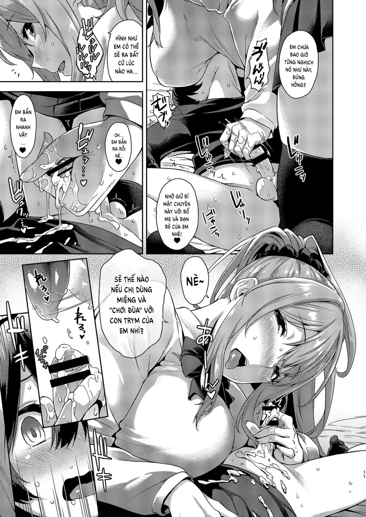 HentaiVN.net - Ảnh 11 - Boku Nerai no Onee-san - Chap 1