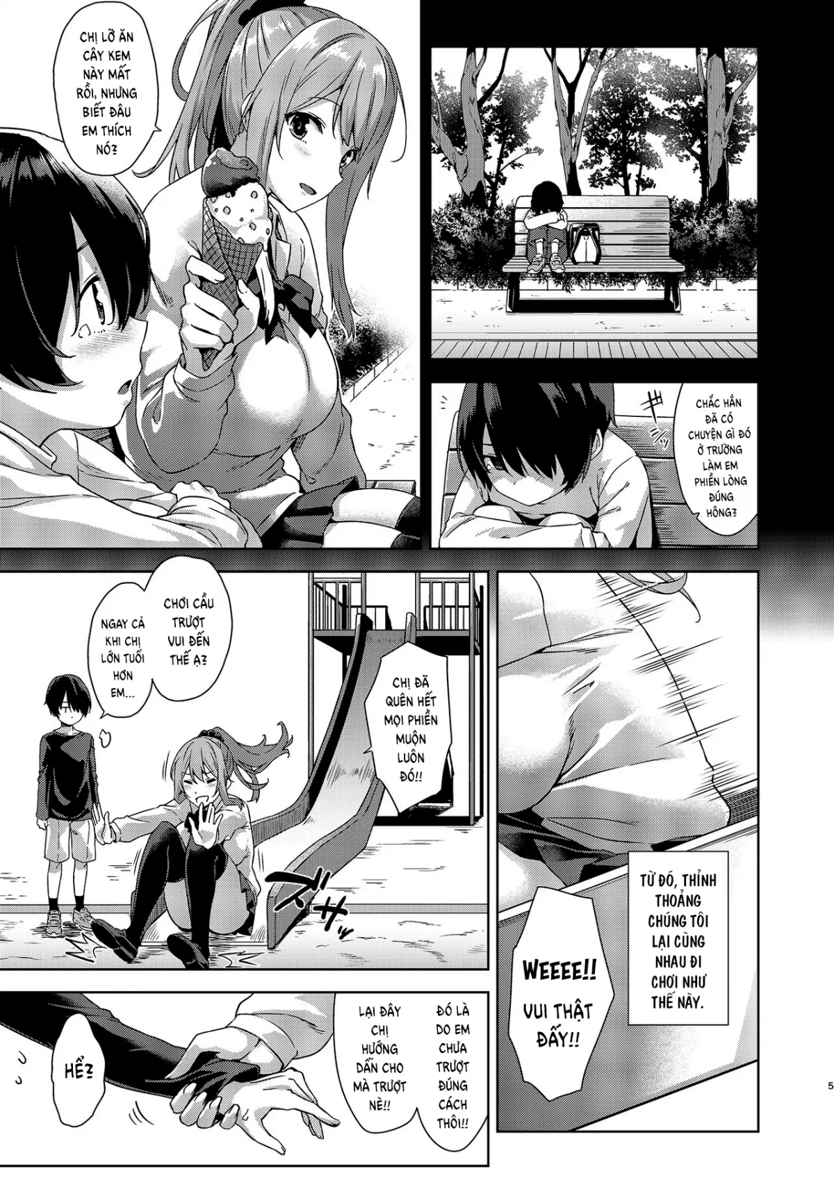 HentaiVN.net - Ảnh 5 - Boku Nerai no Onee-san - Chap 1