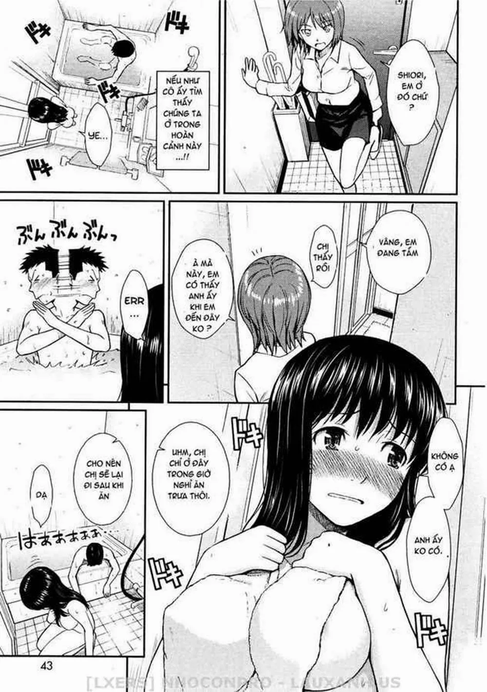 HentaiVN.net - Ảnh 5 - Bathtub Crisis - Chap 1
