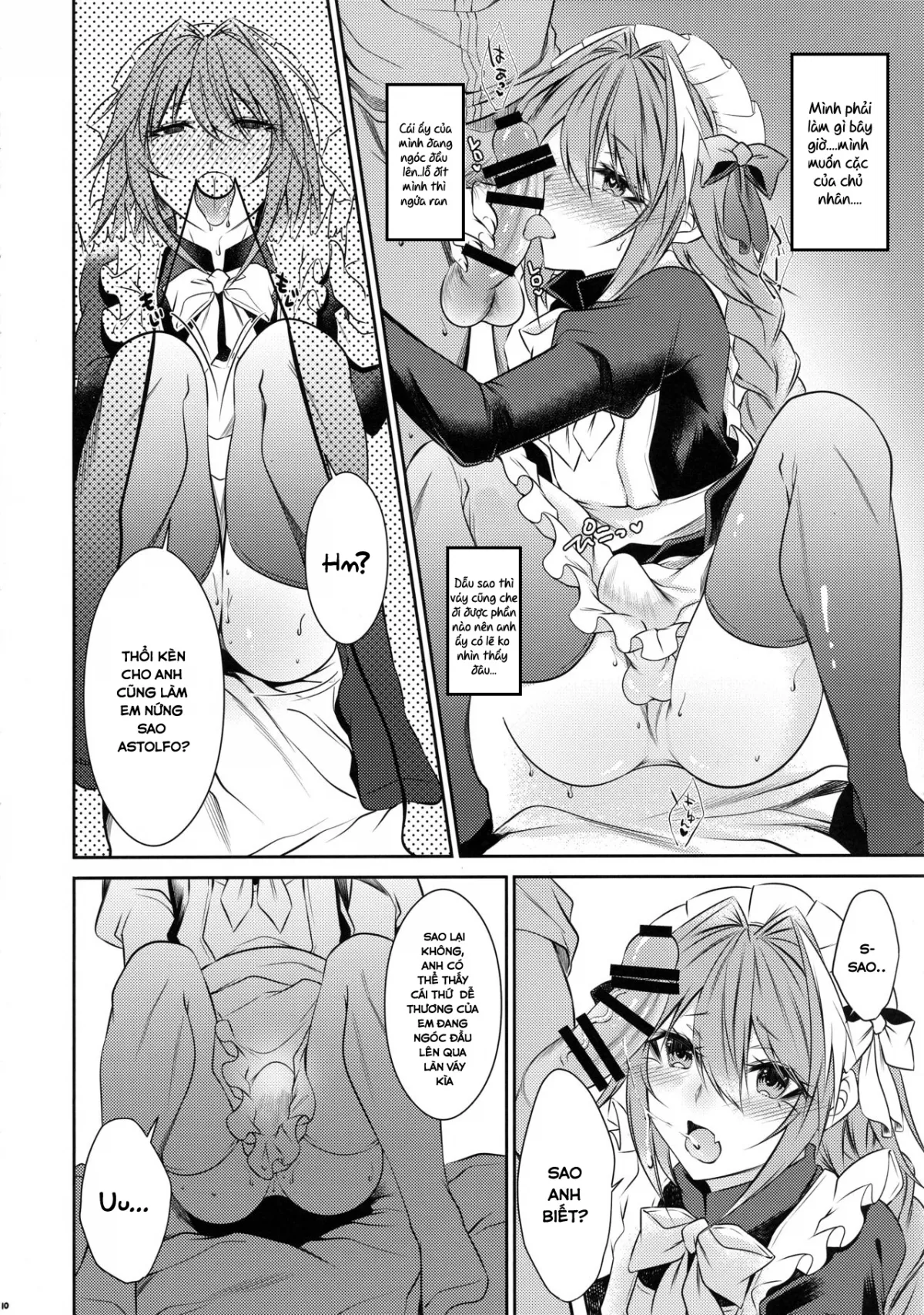 HentaiVN.net - Ảnh 11 - Maid in Astolfo - Chap 1