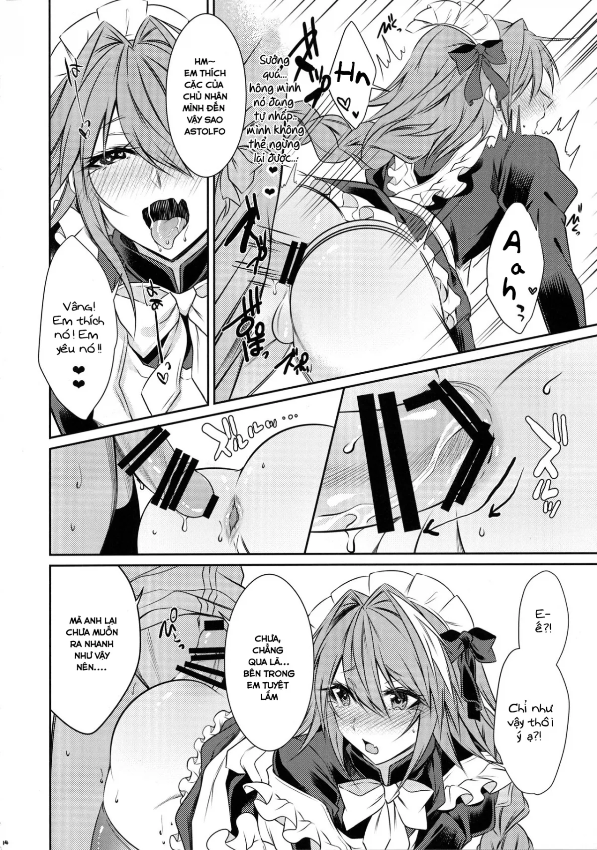 HentaiVN.net - Ảnh 15 - Maid in Astolfo - Chap 1