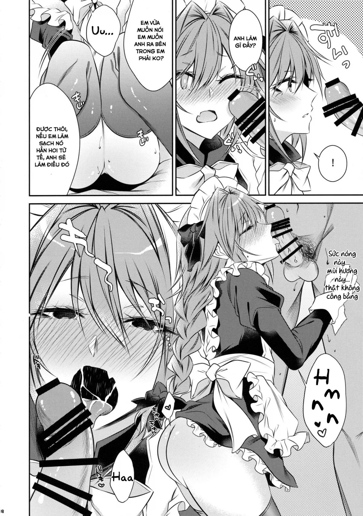 HentaiVN.net - Ảnh 19 - Maid in Astolfo - Chap 1