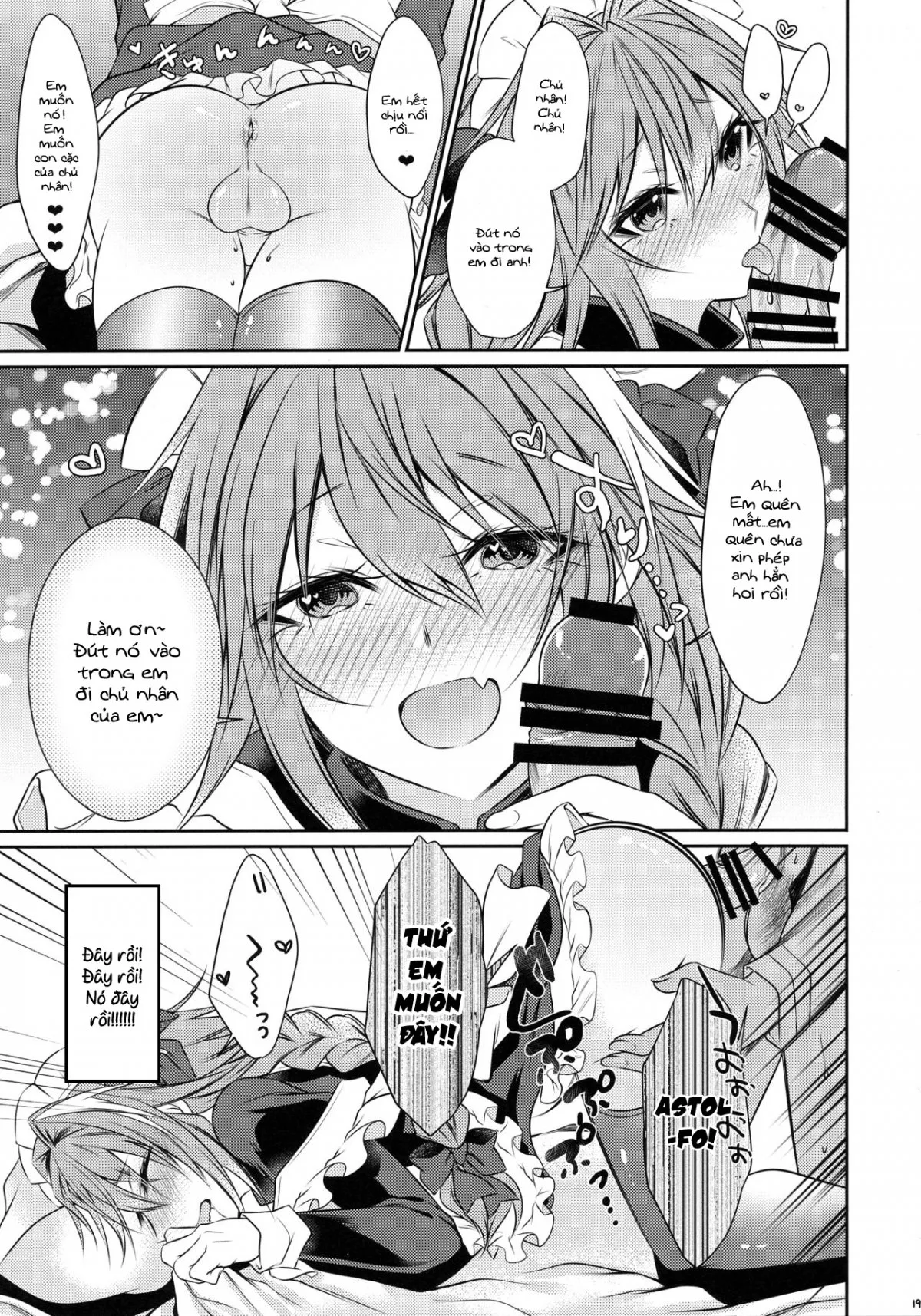 HentaiVN.net - Ảnh 20 - Maid in Astolfo - Chap 1