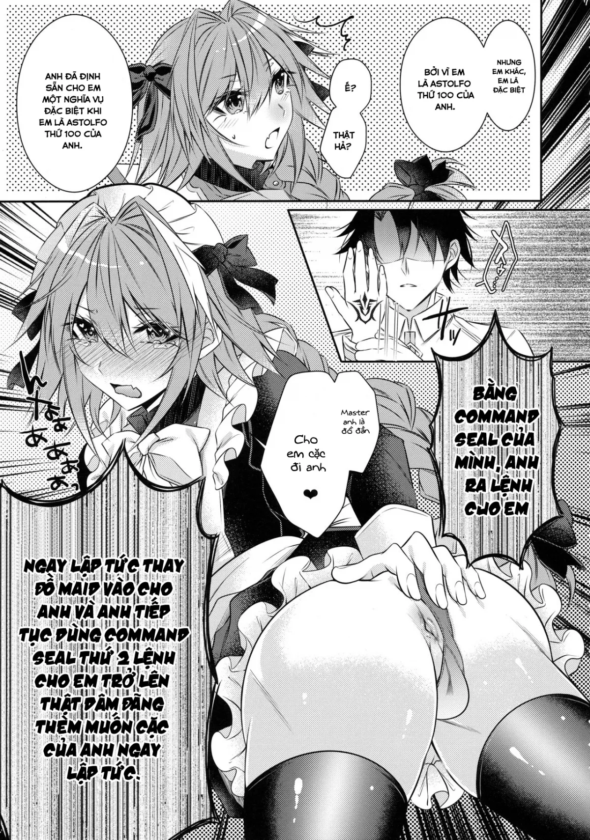 HentaiVN.net - Ảnh 8 - Maid in Astolfo - Chap 1