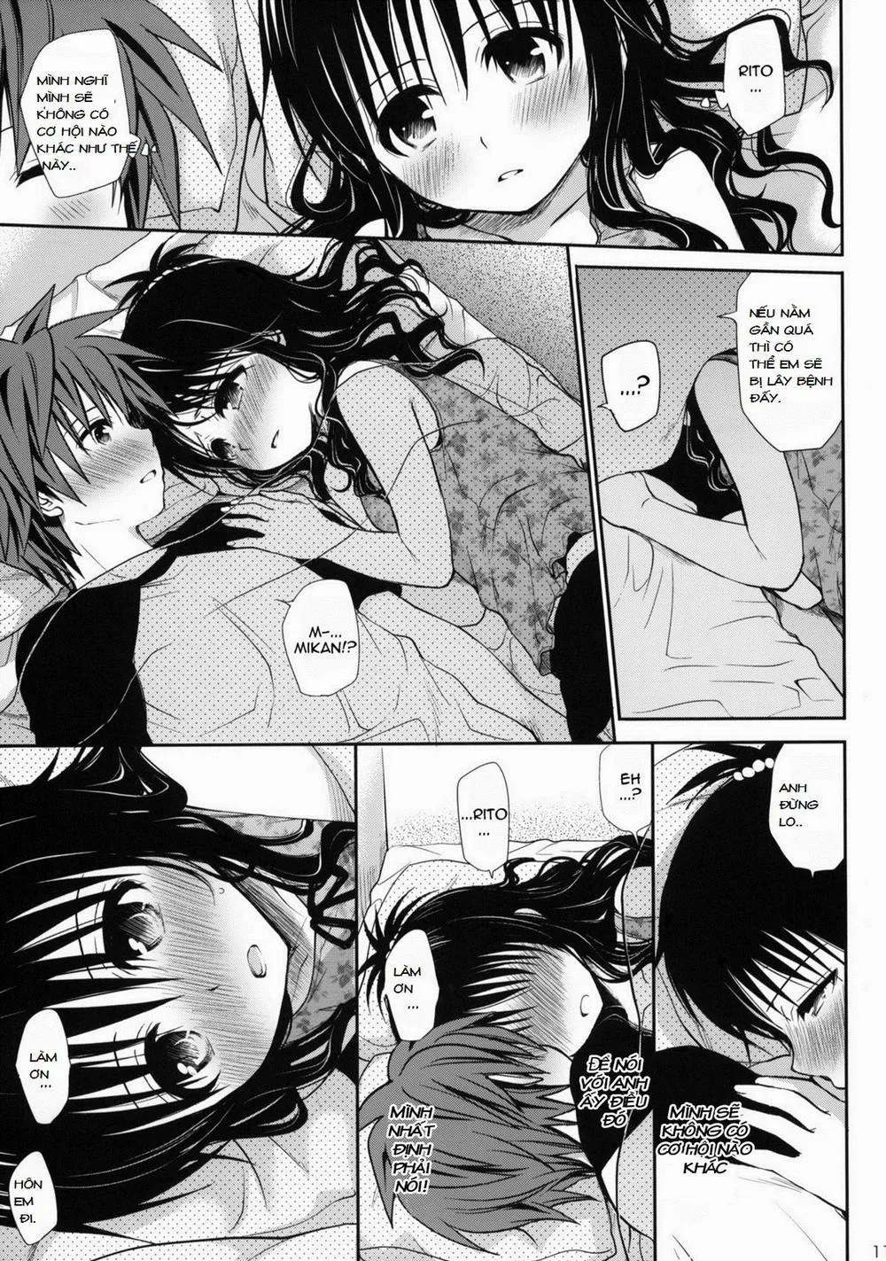 HentaiVN.net - Ảnh 9 - Amakuchi Mikan (To LOVE-Ru) - Chap 1