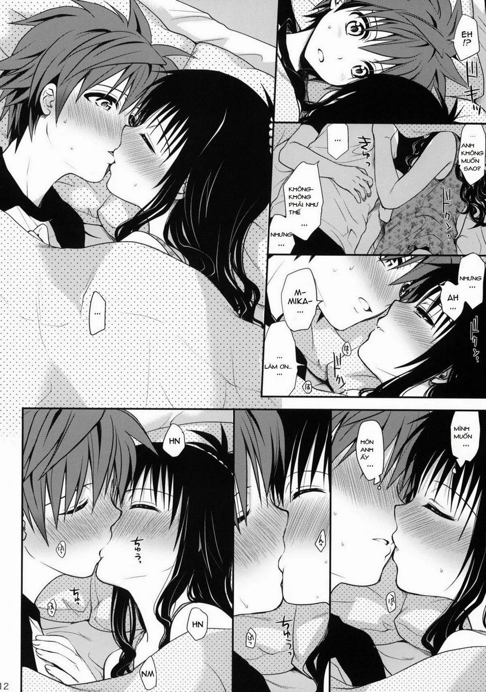 HentaiVN.net - Ảnh 10 - Amakuchi Mikan (To LOVE-Ru) - Chap 1