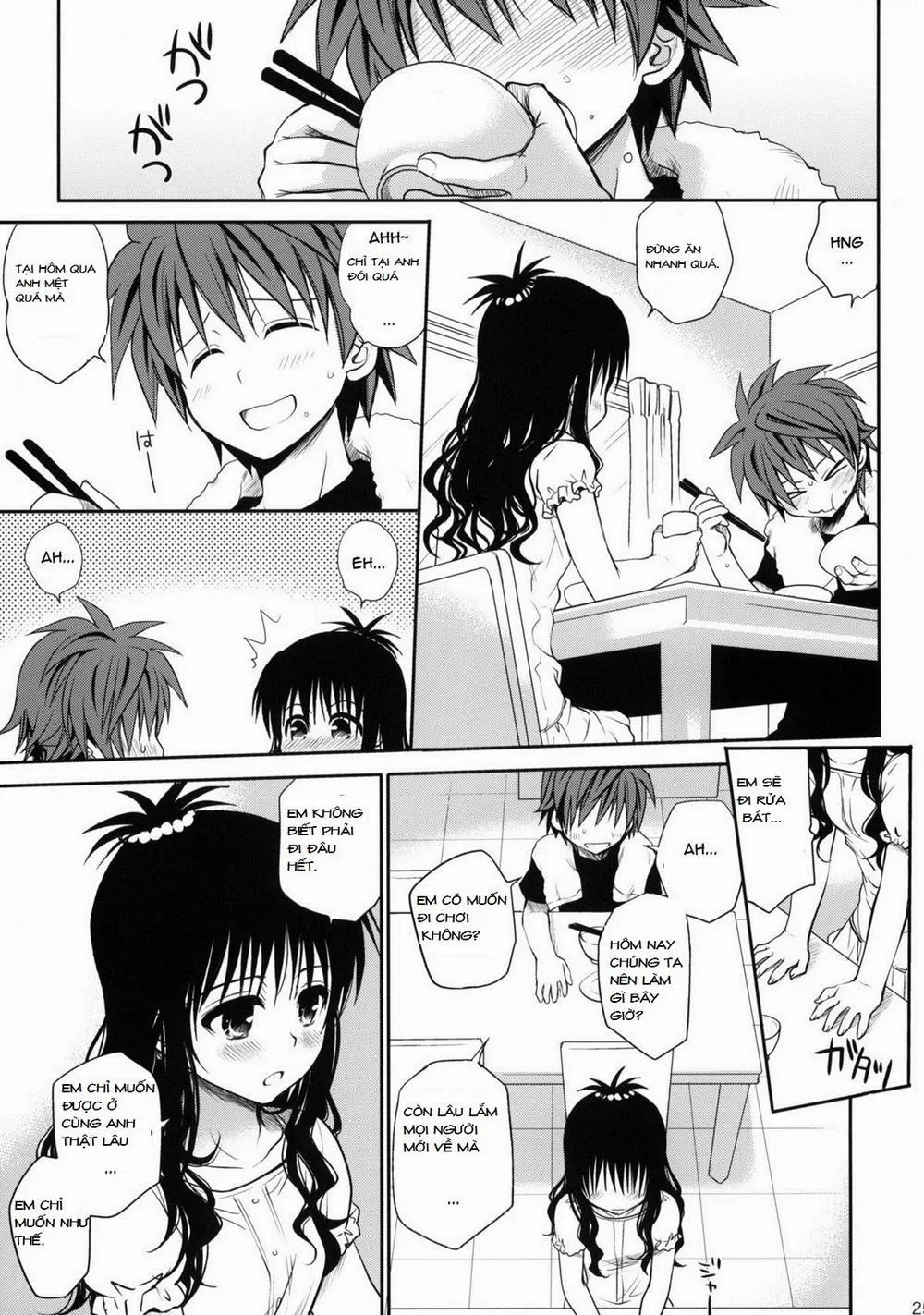 HentaiVN.net - Ảnh 23 - Amakuchi Mikan (To LOVE-Ru) - Chap 1