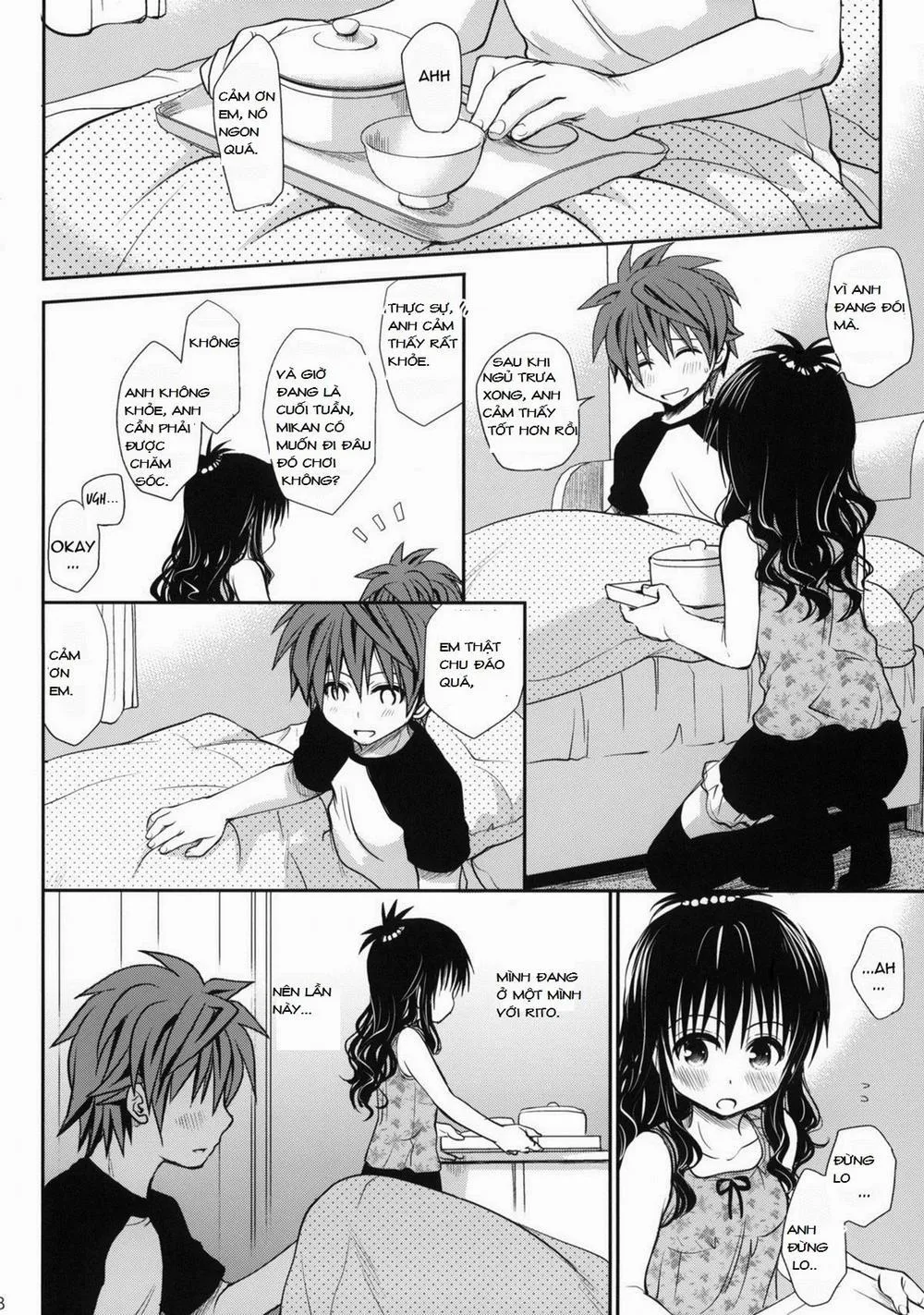 HentaiVN.net - Ảnh 6 - Amakuchi Mikan (To LOVE-Ru) - Chap 1