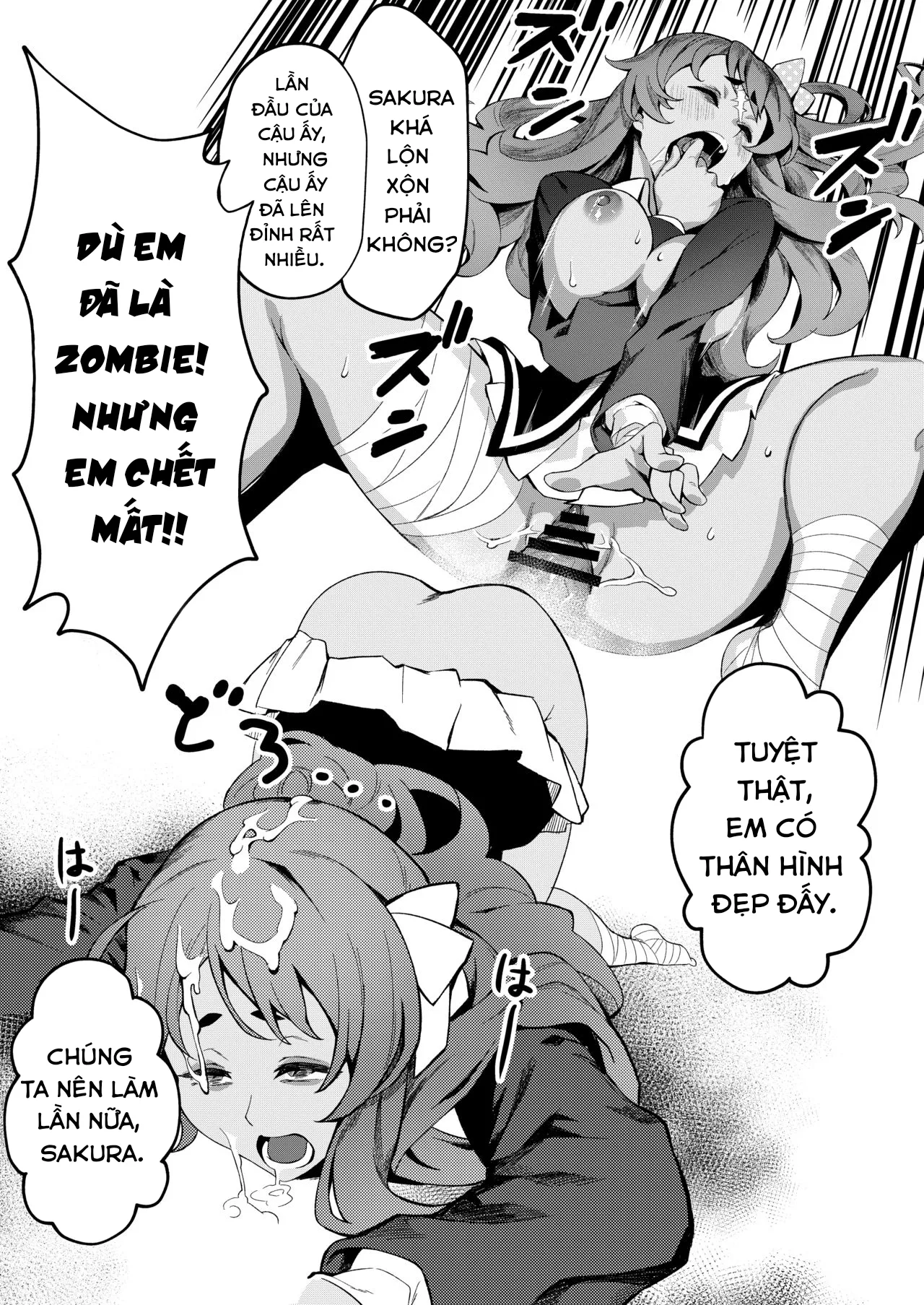HentaiVN.net - Ảnh 8 - Khi các nàng Zombie muốn làm tình. [Zombie land sex] - Chap 1