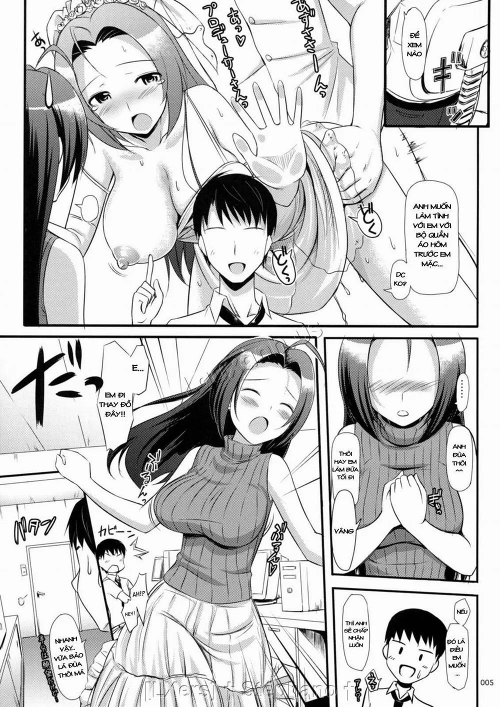 HentaiVN.net - Ảnh 3 - Jeno Gravure (The Idolmaster) - Chap 5